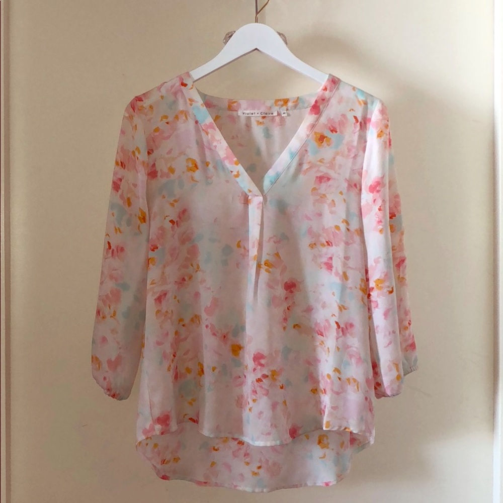 Floral blouse